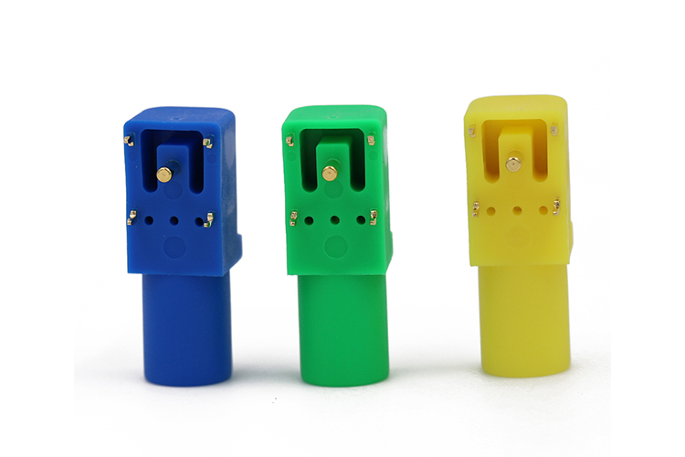 艾邁斯24.245測試座面板插座 90度PCB面板安裝銅鍍金大電流AMASS