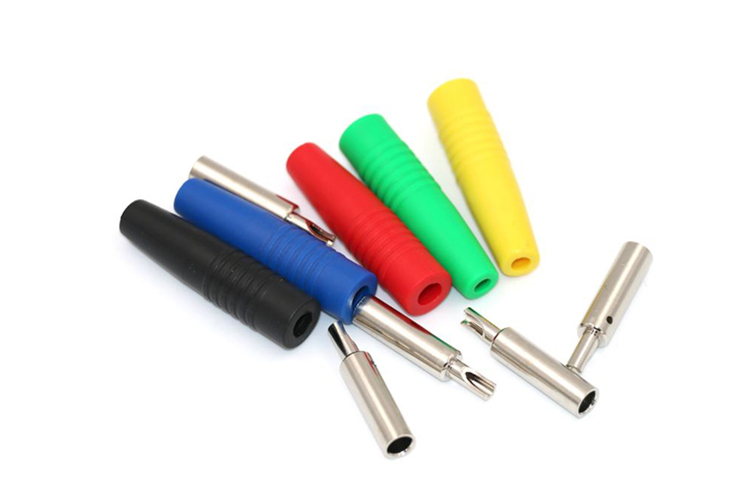 A-1.304 艾邁斯4mm香蕉插座純銅鍍鎳AMASS熱賣連接器