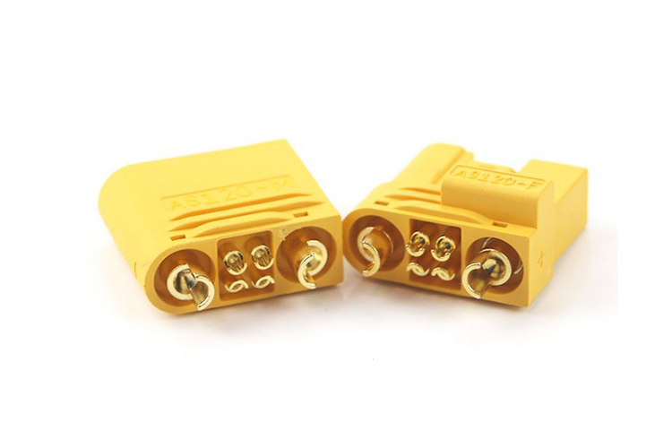 艾邁斯AS120帶信號(hào)針插頭無人機(jī)植保機(jī)鋰電池2+4防打火AMASS熱賣