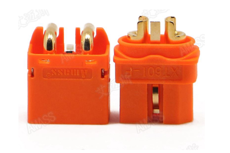 艾邁斯XT60 2+1插頭帶信號針XT60IPW板式臥式艾邁斯新品模型配件