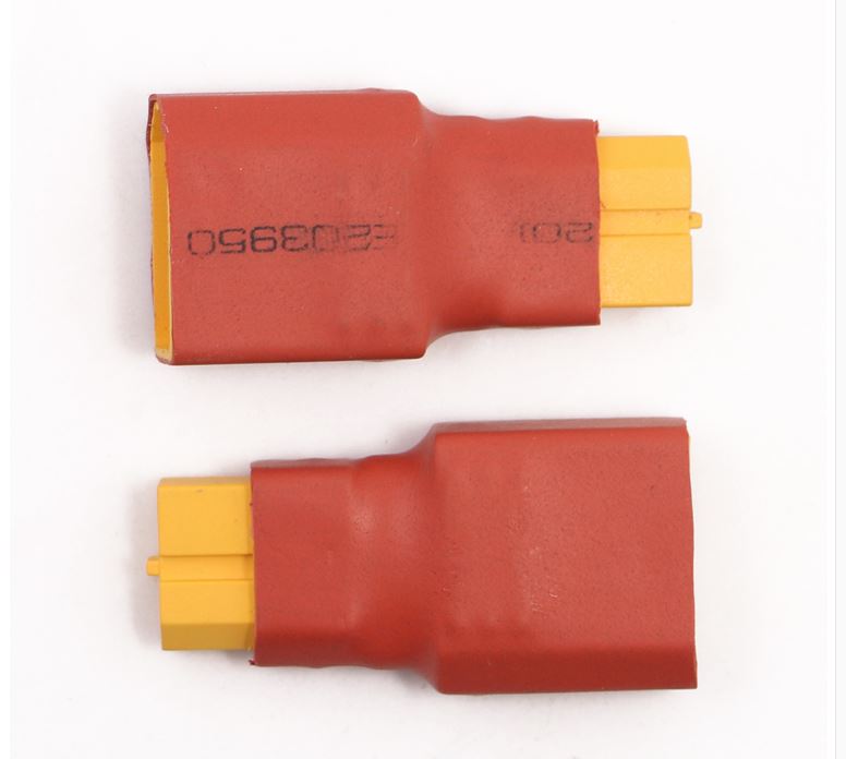 艾邁斯XT60母轉(zhuǎn)XT90公轉(zhuǎn)接頭轉(zhuǎn)換頭 AMASS航模連接器正品模型配件