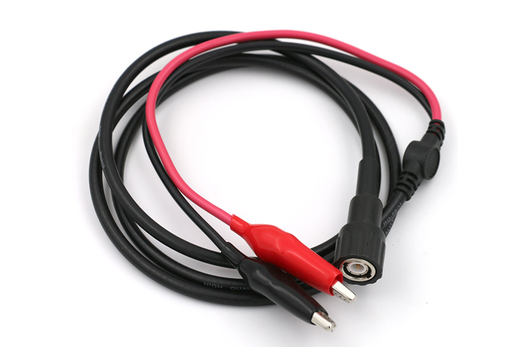 21.050 艾邁斯BNC轉(zhuǎn)換線全保護(hù)型BNC公轉(zhuǎn)2*魚夾,線長:1.2M AMASS熱賣配件