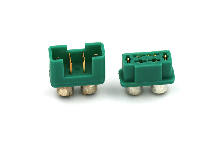 AM-1016B 艾邁斯MPX帶銀色保護環(huán)連接器六芯插頭尼龍塑套AMASS正品模型配件