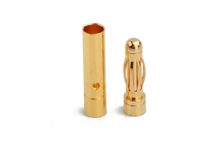 AMASS出品 3mm香蕉插頭正品 持續(xù)穩(wěn)定30A 鍍厚金 24K真金 防氧化