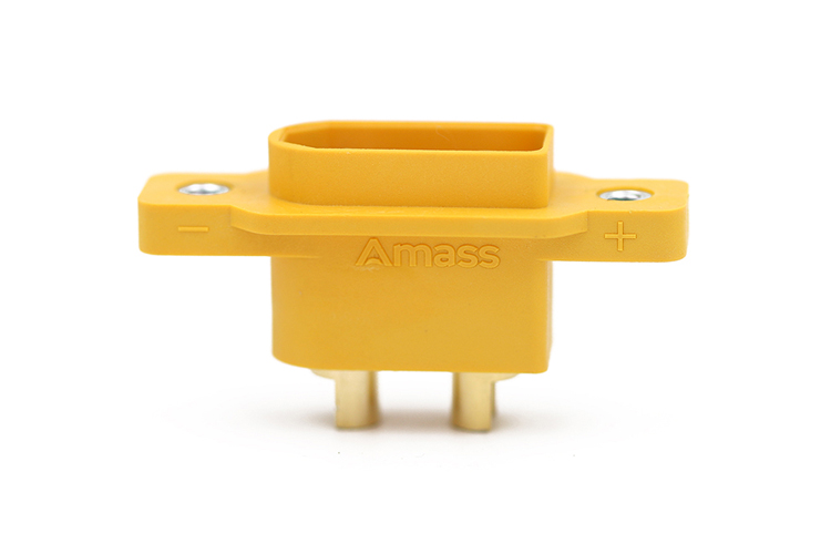 艾邁斯XT90NE帶M2.5螺母內(nèi)嵌面板固定座航模連接器AMASS模型配件